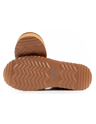 Wrangler elsa buty zimowe botki za kostkę ocieplane wygodne modne brązowe