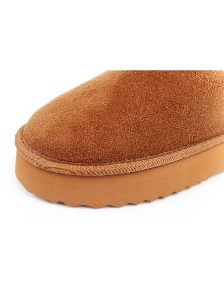 Wrangler elsa buty zimowe botki za kostkę ocieplane wygodne modne brązowe