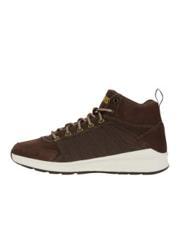 Buty sportowe męskie k-swiss vista trainer mid wnt zamszowe sneakersy brązowe (07145-229-m) 2