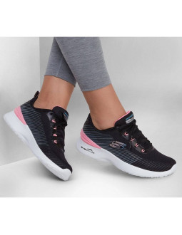 Buty skechers skech-air dynamight luminosity w 149669-bkpk 2