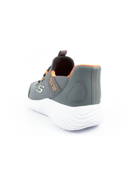 Skechers bounder slip-ins buty młodzieżowe sportowe dziecięce szare