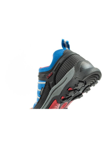 Cmp kids rigel buty dziecięce trekkingowe wodoodporne wytrzymałe niebieskie