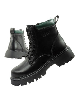 Lee cooper buty botki trapery damskie sztyblety skórzane ocieplane sznurowane