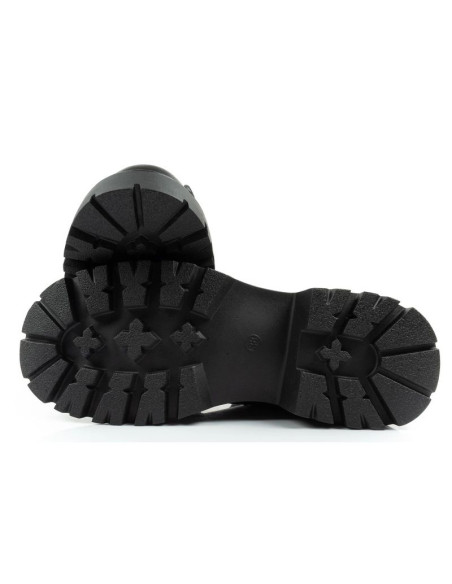 Lee cooper buty botki trapery damskie sztyblety skórzane ocieplane sznurowane