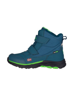 Śniegowce dziecięce trollkids kids hafjell winter boots buty zimowe wodoodporne niebieskie (264-104) 2