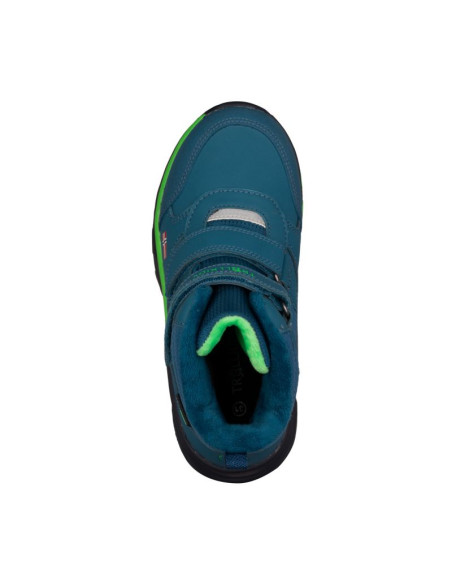 Śniegowce dziecięce trollkids kids hafjell winter boots buty zimowe wodoodporne niebieskie (264-104)