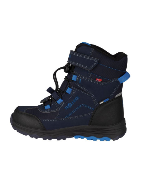 Wodoodporne buty zimowe trollkids kids hafjell winter boots xt dla chłopca/dziewczynki (585-117)