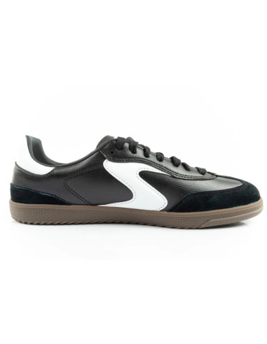 Skechers kickoff buty sportowe damskie sneakersy czarne skórzane