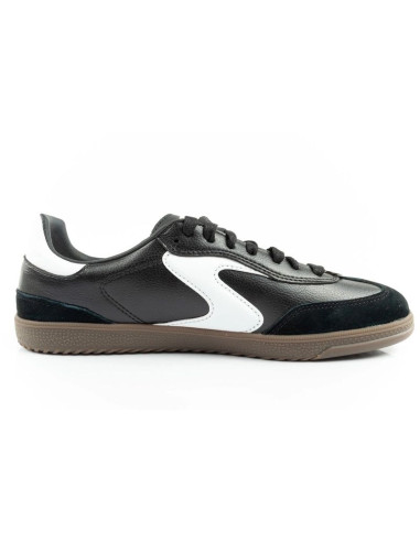 Skechers kickoff buty sportowe damskie sneakersy czarne skórzane