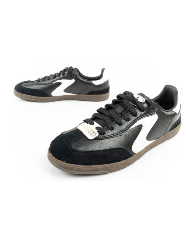 Skechers kickoff buty sportowe damskie sneakersy czarne skórzane