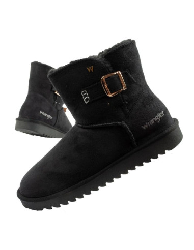 Wrangler elsa buty zimowe botki za kostkę ocieplane wygodne modne