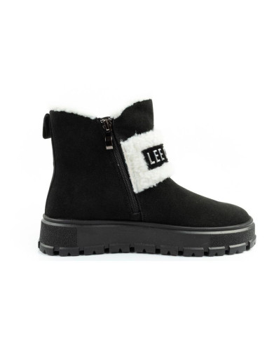 Lee cooper buty damskie botki zimowe modne kożuszek ocieplane skóra