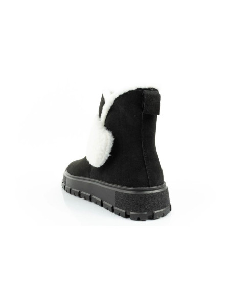 Lee cooper buty damskie botki zimowe modne kożuszek ocieplane skóra