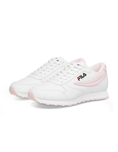 Fila orbit buty sportowe damskie sneakersy modne wygodne lekkie białe różowe