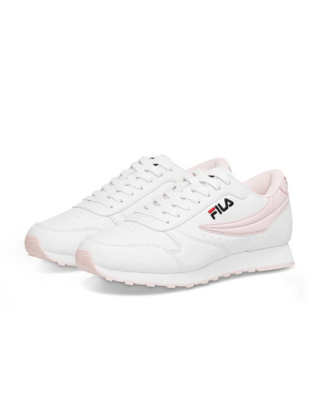 Fila orbit buty sportowe damskie sneakersy modne wygodne lekkie białe różowe