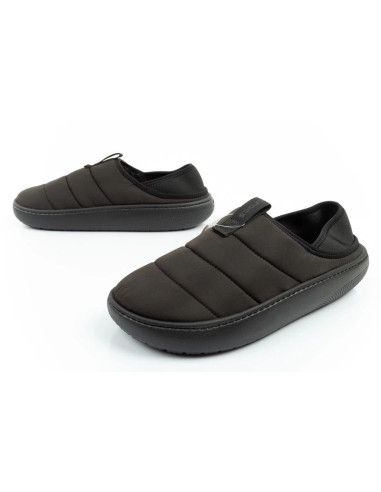 Crocs buty męskie papcie classic puff moc kapcie czarne ocieplane