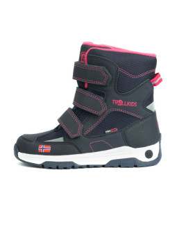Wodoodporne buty zimowe trollkids kids lofoten winter boots dla chłopca/dziewczynki (159-114)