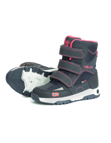 Wodoodporne buty zimowe trollkids kids lofoten winter boots dla chłopca/dziewczynki (159-114)