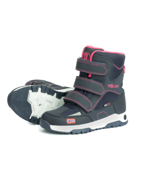 Wodoodporne buty zimowe trollkids kids lofoten winter boots dla chłopca/dziewczynki (159-114)