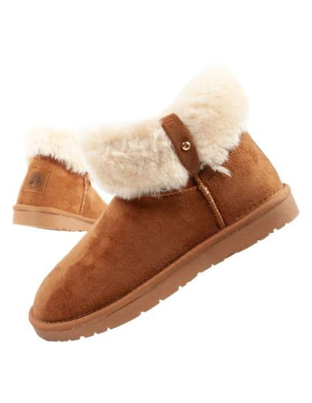 O'neill jenner mid buty zimowe botki za kostkę ocieplane wygodne modne brązowe