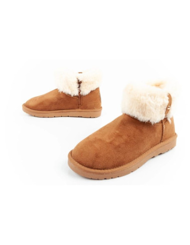 O'neill jenner mid buty zimowe botki za kostkę ocieplane wygodne modne brązowe