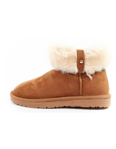 O'neill jenner mid buty zimowe botki za kostkę ocieplane wygodne modne brązowe