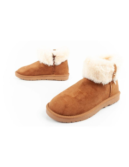 O'neill jenner mid buty zimowe botki za kostkę ocieplane wygodne modne brązowe