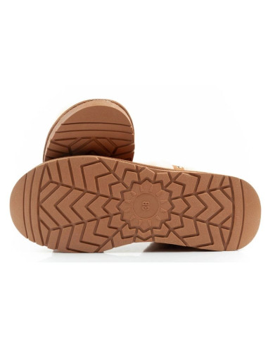 O'neill jenner mid buty zimowe botki za kostkę ocieplane wygodne modne brązowe