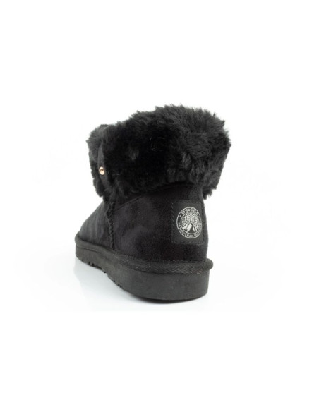 O'neill jenner mid  buty zimowe botki za kostkę ocieplane wygodne modne czarne