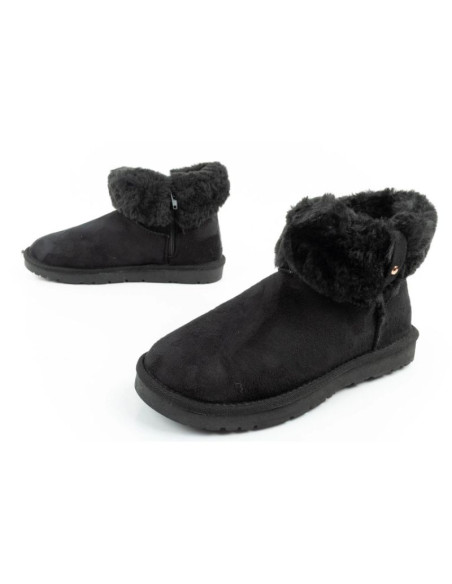 O'neill jenner mid  buty zimowe botki za kostkę ocieplane wygodne modne czarne