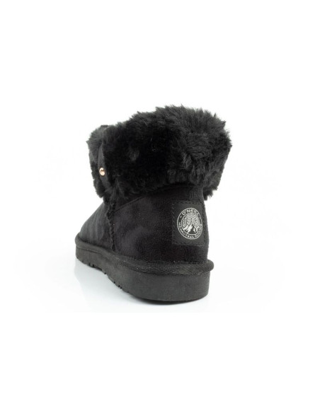 O'neill jenner mid  buty zimowe botki za kostkę ocieplane wygodne modne czarne