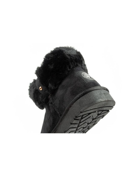 O'neill jenner mid  buty zimowe botki za kostkę ocieplane wygodne modne czarne