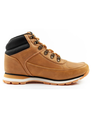 Lee cooper buty sportowe męskie zimowe trekkingowe ocieplane za kostkę brązowe