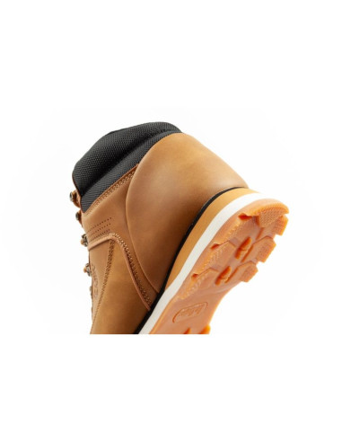 Lee cooper buty sportowe męskie zimowe trekkingowe ocieplane za kostkę brązowe