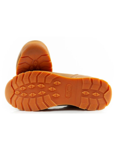 Lee cooper buty sportowe męskie zimowe trekkingowe ocieplane za kostkę brązowe