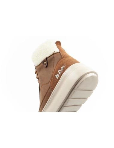 Lee cooper buty damskie zimowe botki ocieplane kożuszek lekkie