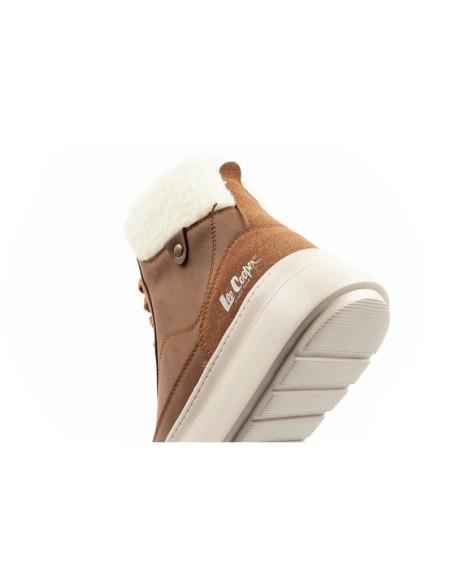 Lee cooper buty damskie zimowe botki ocieplane kożuszek lekkie