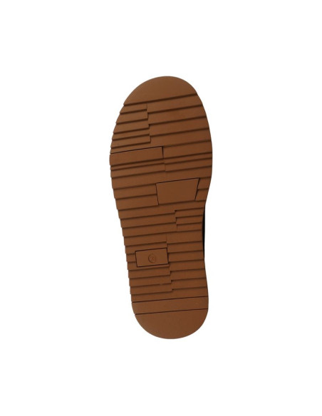 Buty damskie skórzane solo soprani couture sabot fur hugh platform jasny brąz ssw421p22 51