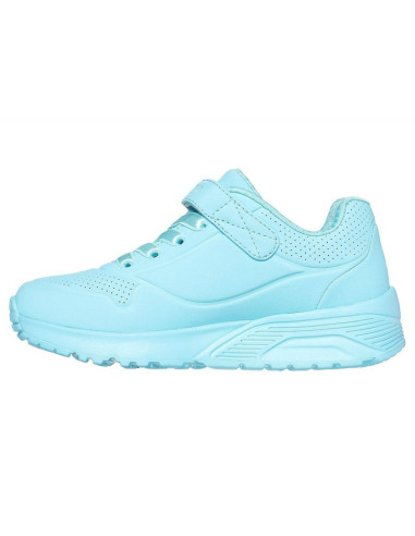 Buty sportowe dziecięce skechers uno lite sneakersy na co dzień niebieskie (310451l-turq)