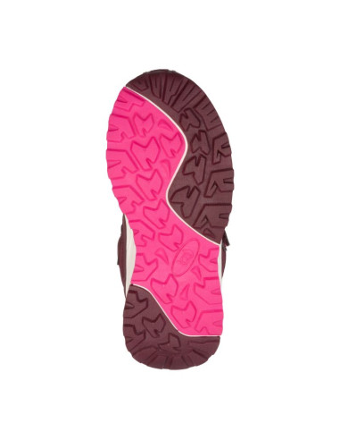 Buty zimowe trollkids kids hafjell winter boots dla dziewczynki/chłopca wodoodporne fioletowe (264-419)