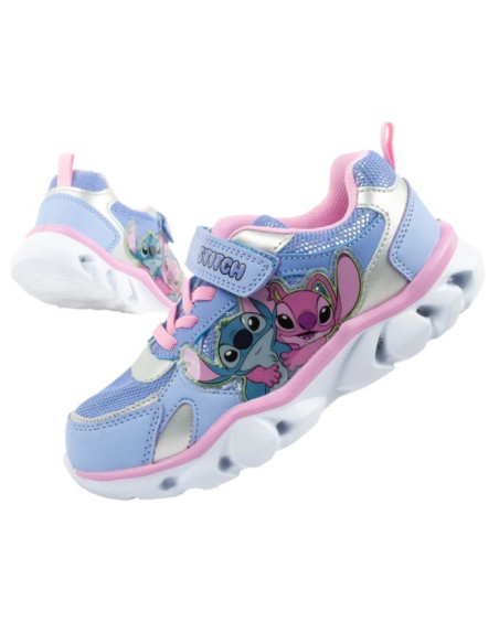 Leomil stitch buty sportowe dziecięce sneakersy lekkie na rzep led