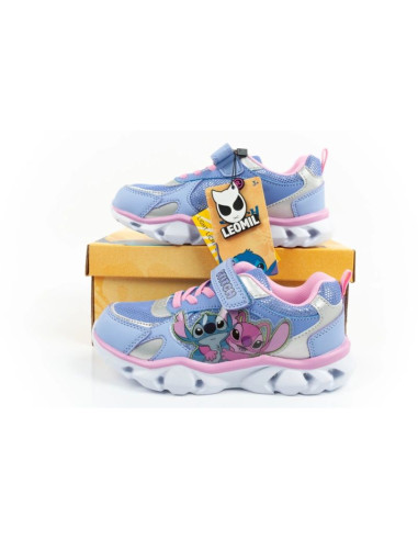 Leomil stitch buty sportowe dziecięce sneakersy lekkie na rzep led