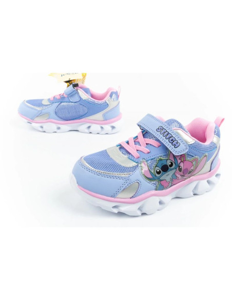 Leomil stitch buty sportowe dziecięce sneakersy lekkie na rzep led