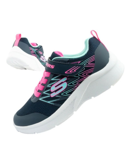 Skechers microspec buty dziecięce sportowe dla dziewczynki lekkie