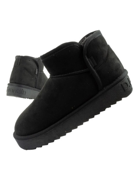 D.franklin buty śniegowce damskie zimowe modne futerko ocieplane botki za kostkę