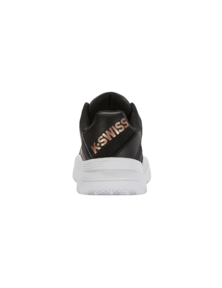 Buty sportowe damskie k-swiss court express hb sneakersy tenisowe czarne (96750-059-m)