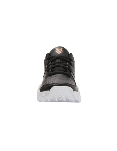 Buty sportowe damskie k-swiss court express hb sneakersy tenisowe czarne (96750-059-m)