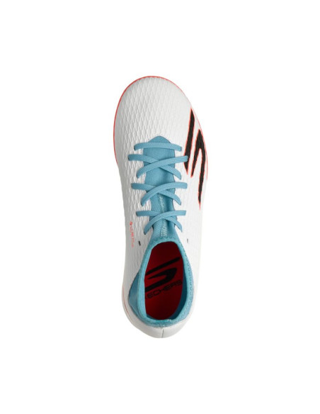 Buty piłkarskie dla dzieci skechers skx_2 białe 252170l
