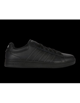 Męskie sneakersy k-swiss court tiebreak ii black/black/black-m (04413-010-m)