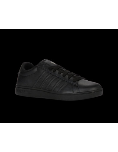 Męskie sneakersy k-swiss court tiebreak ii black/black/black-m (04413-010-m)